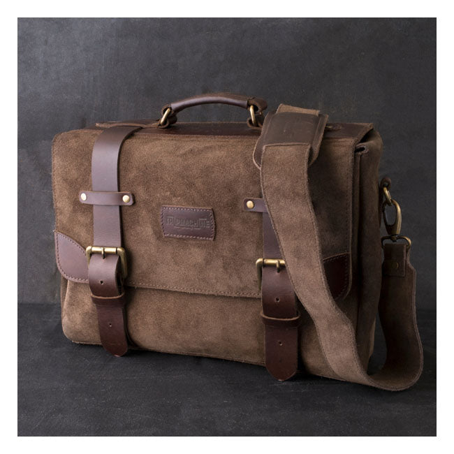 Sacoche de moto Trip Machine Vintage Leather Warrior