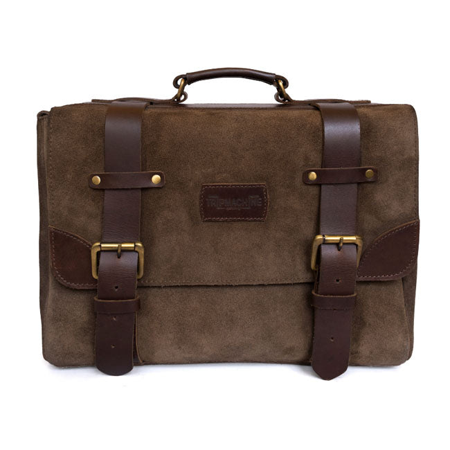Sacoche de moto Trip Machine Vintage Leather Warrior