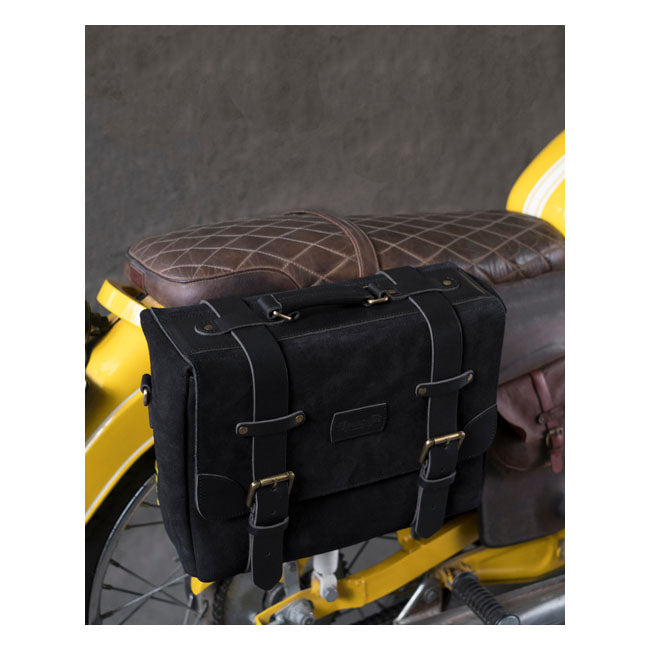 Sacoche de moto Trip Machine Vintage Leather Warrior