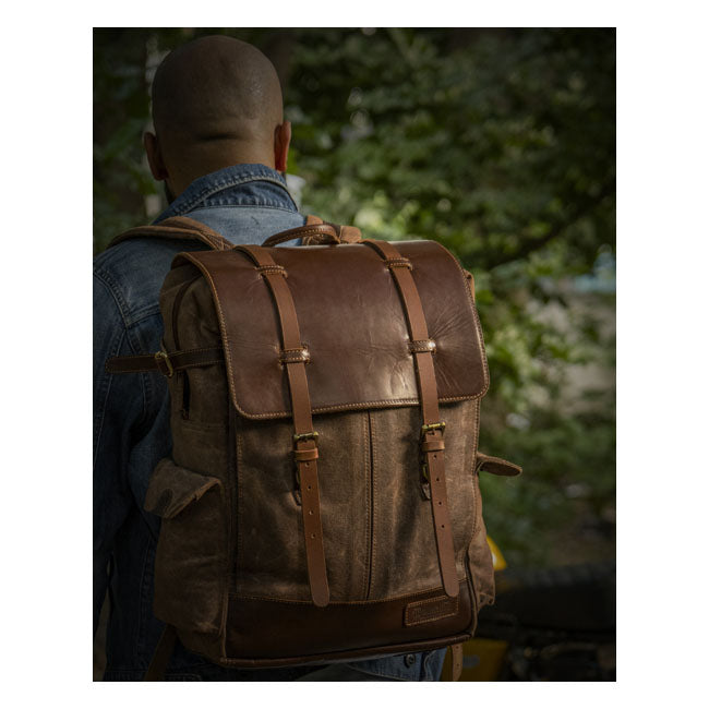 Sacoche / sac à dos Trip Machine Vintage Rambler pour moto
