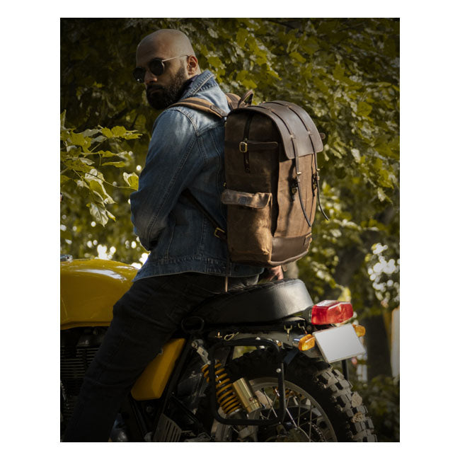 Sacoche / sac à dos Trip Machine Vintage Rambler pour moto