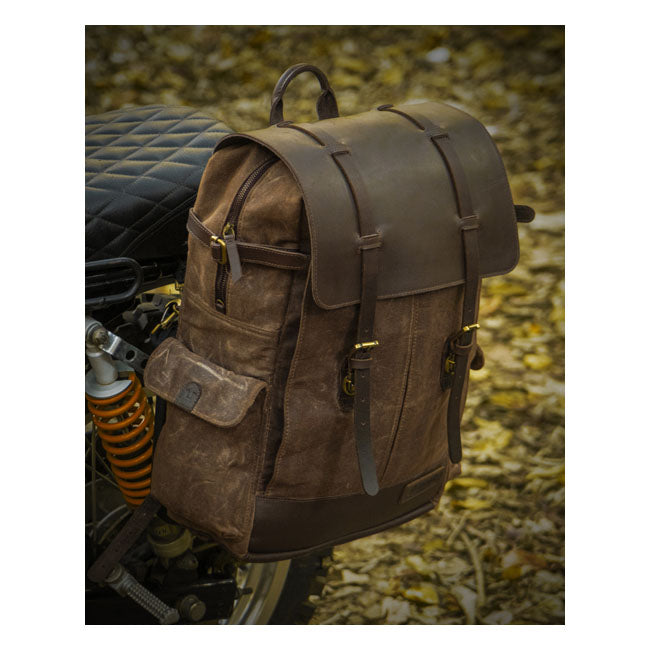 Sacoche / sac à dos Trip Machine Vintage Rambler pour moto