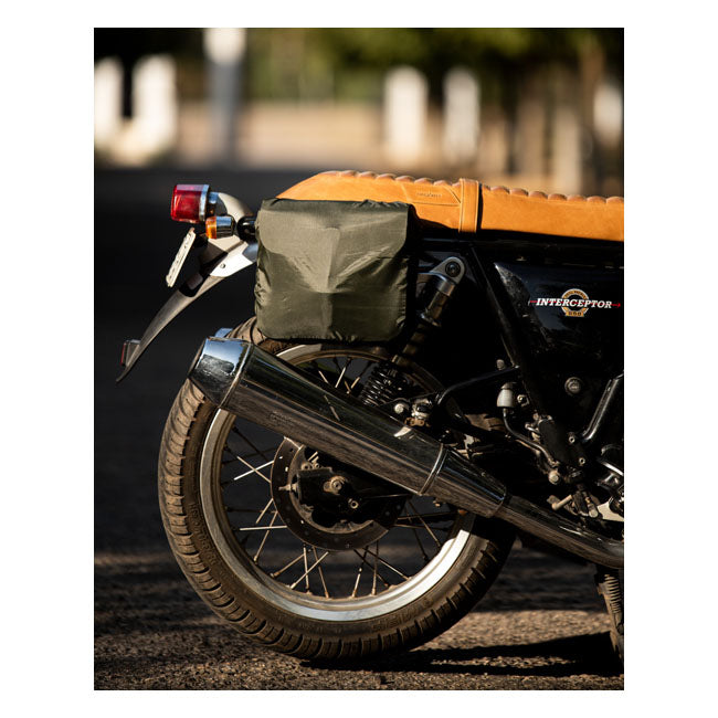 Sacoche de moto classique en cuir Trip Machine