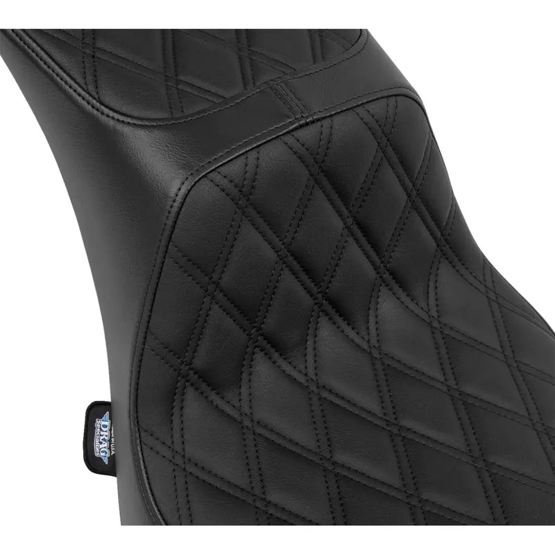 Drag Specialties Selle Performance Predator 2-Up pour Harley 