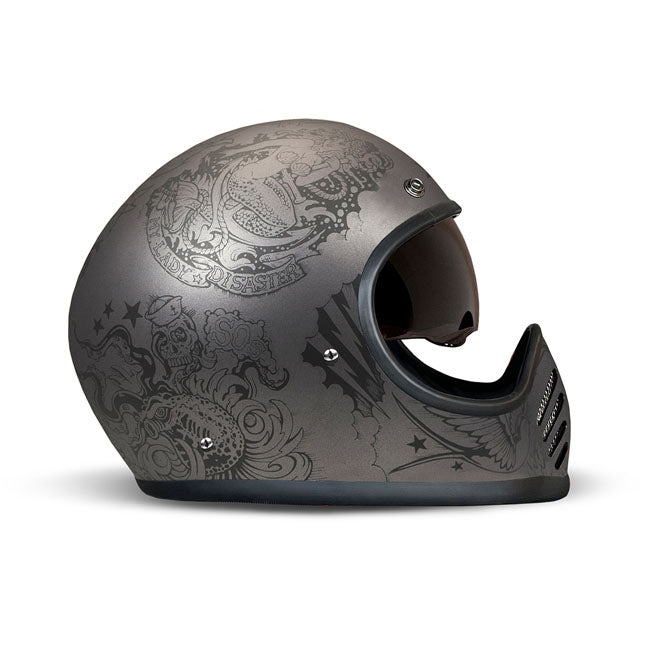 DMD Casque moto Seventyseven Retro MX