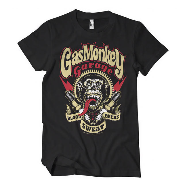 T-Shirt Gas Monkey Garage Spark Plugs