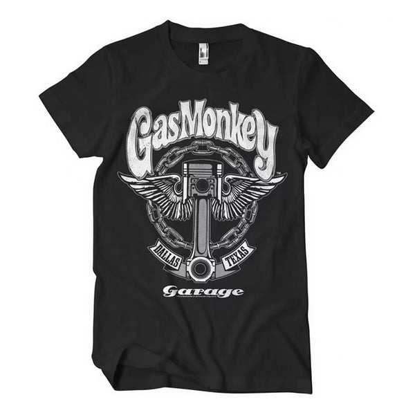 T-Shirt Gas Monkey Garage Big Piston