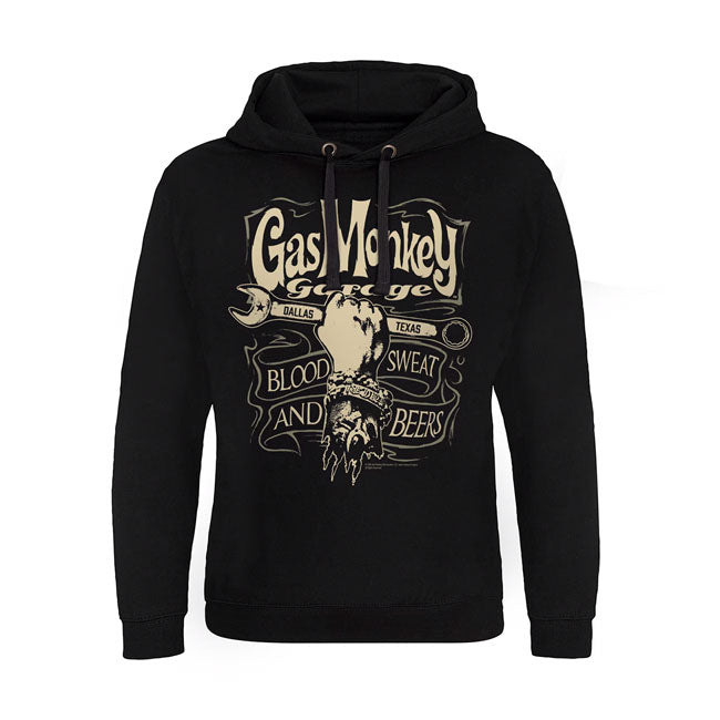 Sweat à capuche Gas Monkey Garage Wrench Label Epic
