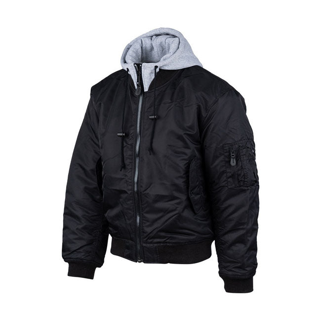 MA-1 Bomber Flight Hooded Jacket