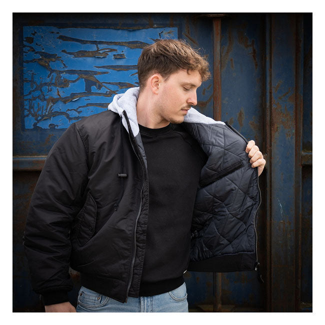 MA-1 Bomber Flight Hooded Jacket