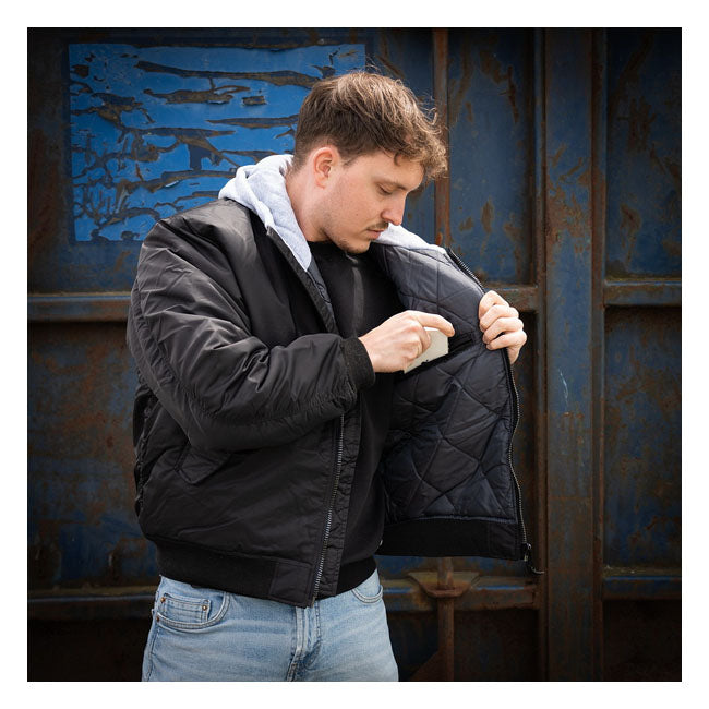 MA-1 Bomber Flight Hooded Jacket