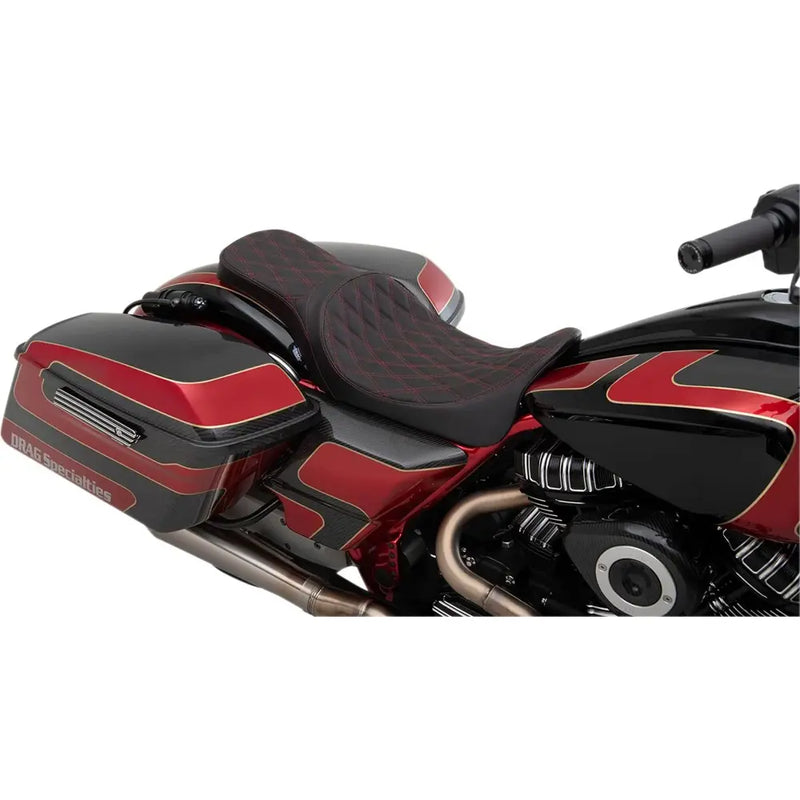 Drag Specialties Siège Predator 2-Up pour Harley