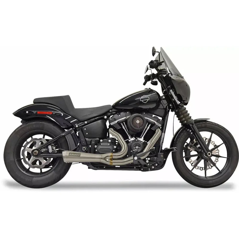 Bassani The Ripper Short 2into-1 Catalytic Exhaust System for Harley