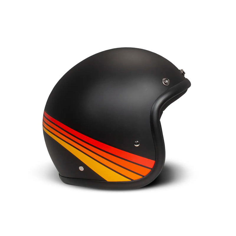 DMD Casque de moto ouvert rétro personnalisé