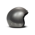 DMD Casque de moto ouvert rétro métallisé