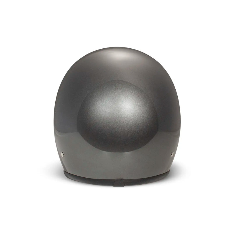 DMD Casque de moto ouvert rétro métallisé
