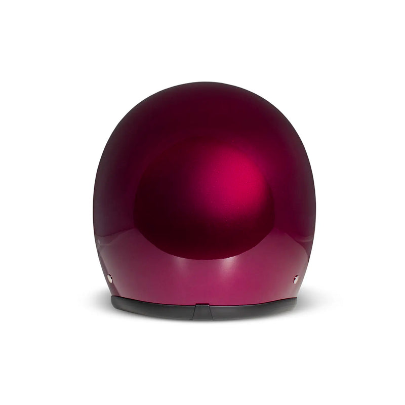DMD Casque de moto ouvert rétro métallisé