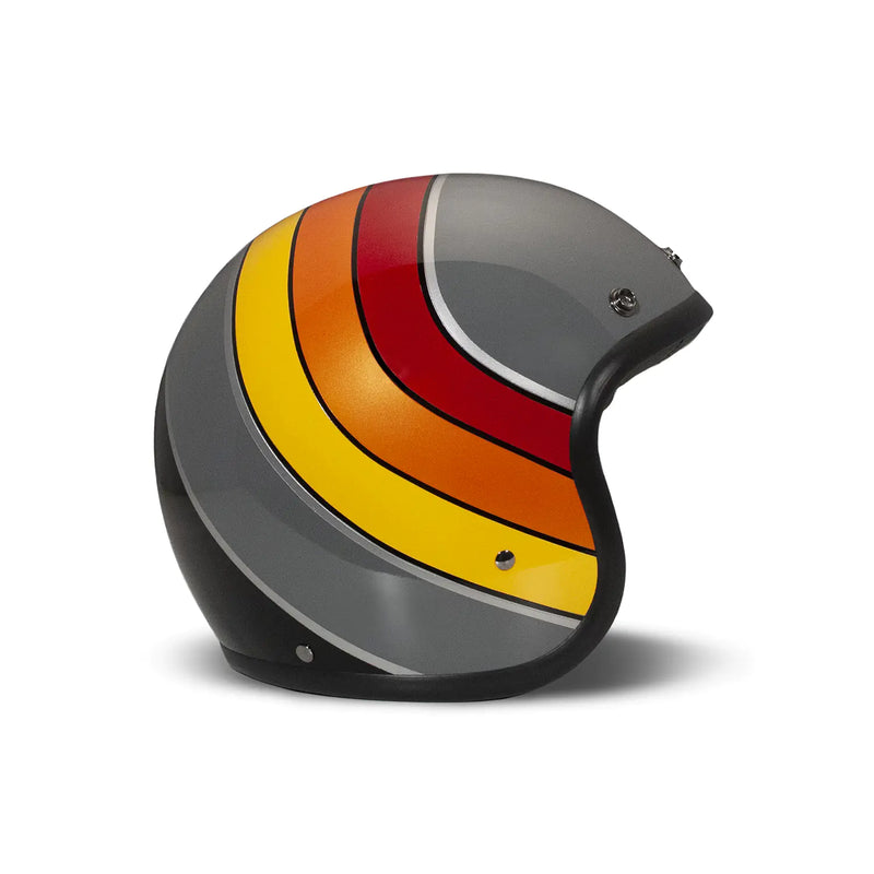 DMD Casque de moto ouvert rétro personnalisé