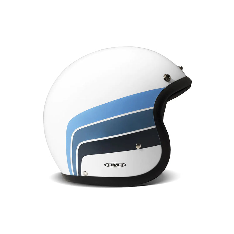 DMD Casque de moto ouvert rétro personnalisé