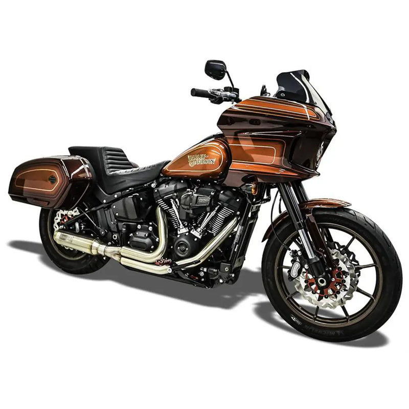 Système d'échappement 2 en 1 Bassani Road Rage Super Bike pour Harley