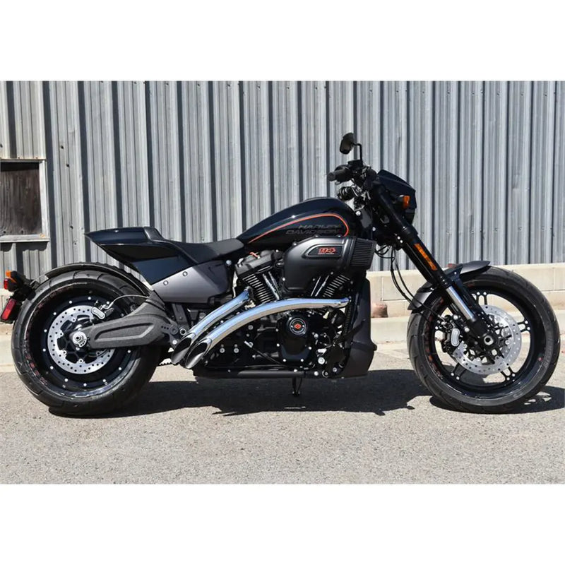 Système d'échappement radial Bassani Sweeper pour Harley