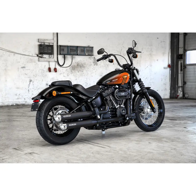 Miller Independence Euro 4 Slip-On Mufflers pour Harley