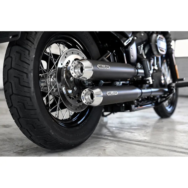 Miller Destiny Euro 5 Slip-On Mufflers pour Harley