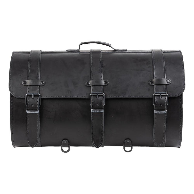 Ledrie Valise universelle en cuir pour moto