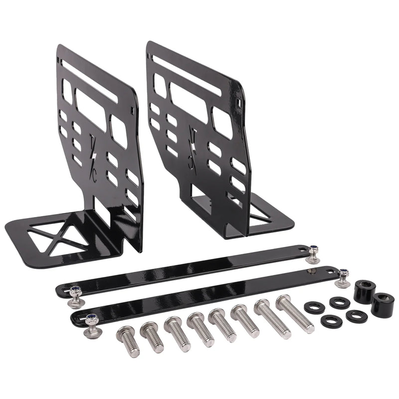 Supports de sacoches à fixation rigide Thrashin Supply pour Harley