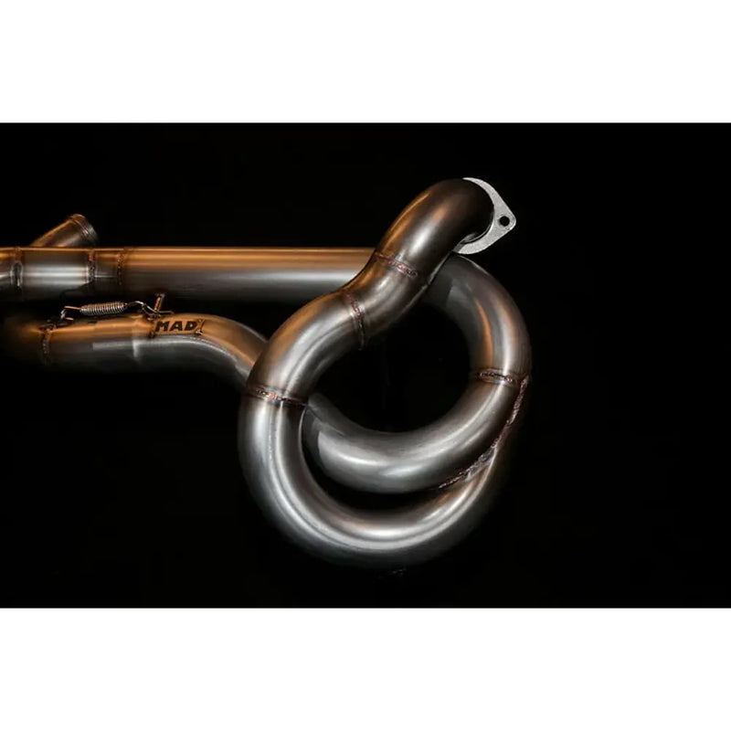 Système d'échappement Mad Twisted 2-into-1-into-2 pour Harley