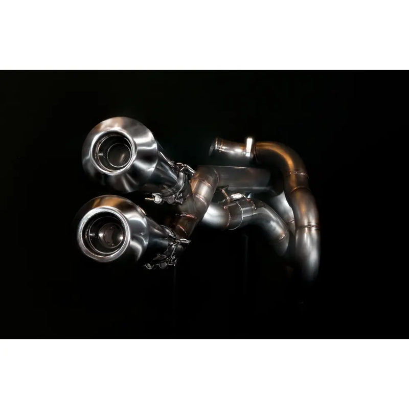 Système d'échappement Mad Twisted 2-into-1-into-2 pour Harley