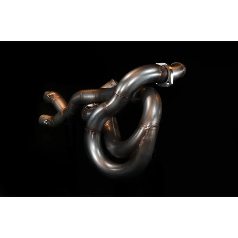 Système d'échappement Mad Twisted 2-into-1-into-2 pour Harley