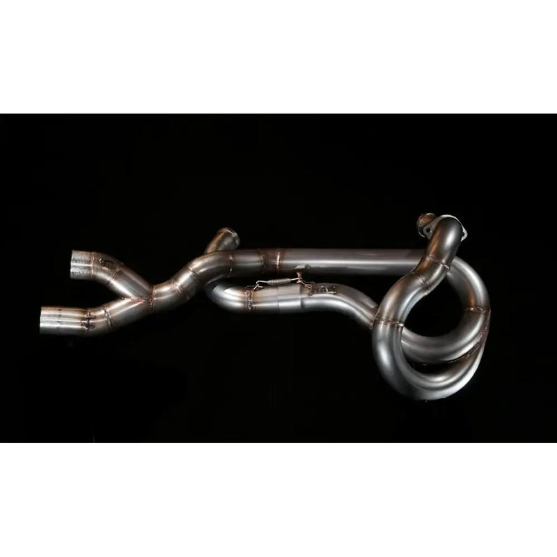 Système d'échappement Mad Twisted 2-into-1-into-2 pour Harley