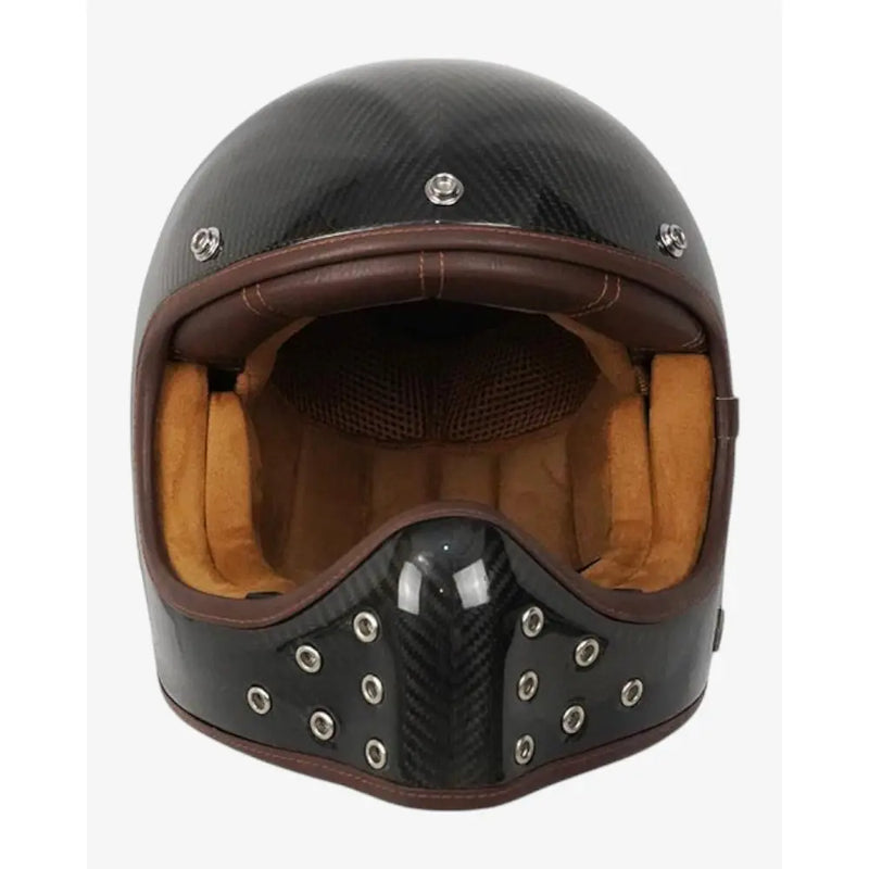 By City Casque de moto The Rock Retro Motocross