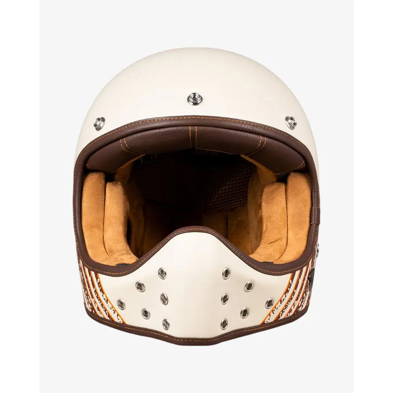 By City Casque de moto The Rock Retro Motocross