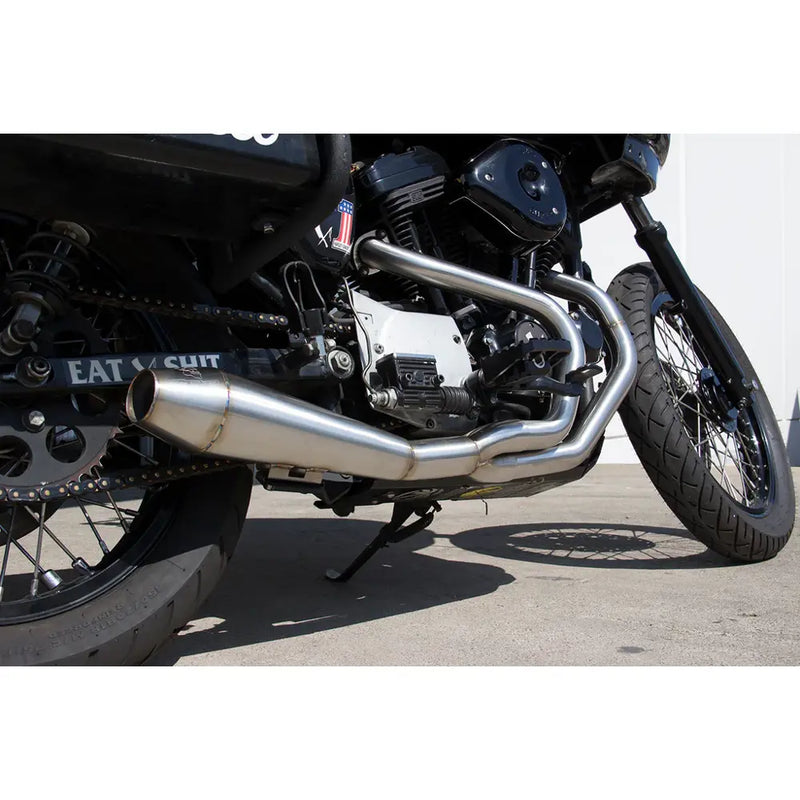 Two Brothers Racing Gen II Megaphone 2-into-1 Exhaust pour Harley