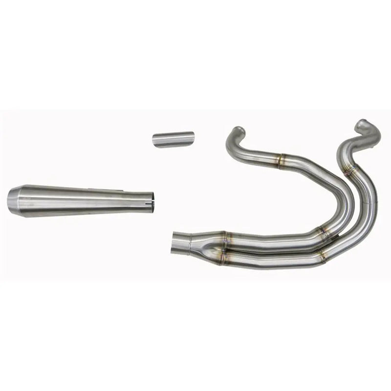 Bassani Road Rage Three Step 2into-1 Stainless Exhaust System for Harley