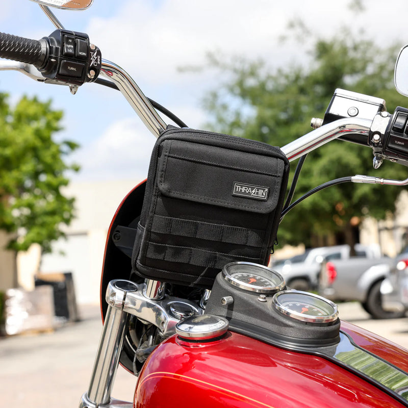 Sacoche de guidon pour moto Thrashin Supply Slim
