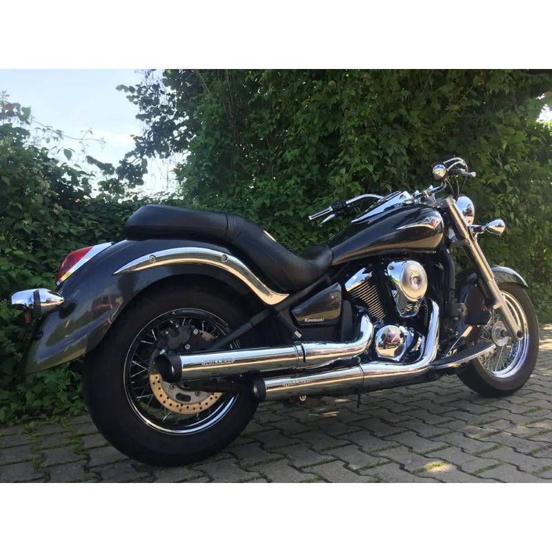 Silencieux Miller Challenger Euro 3 pour Kawasaki