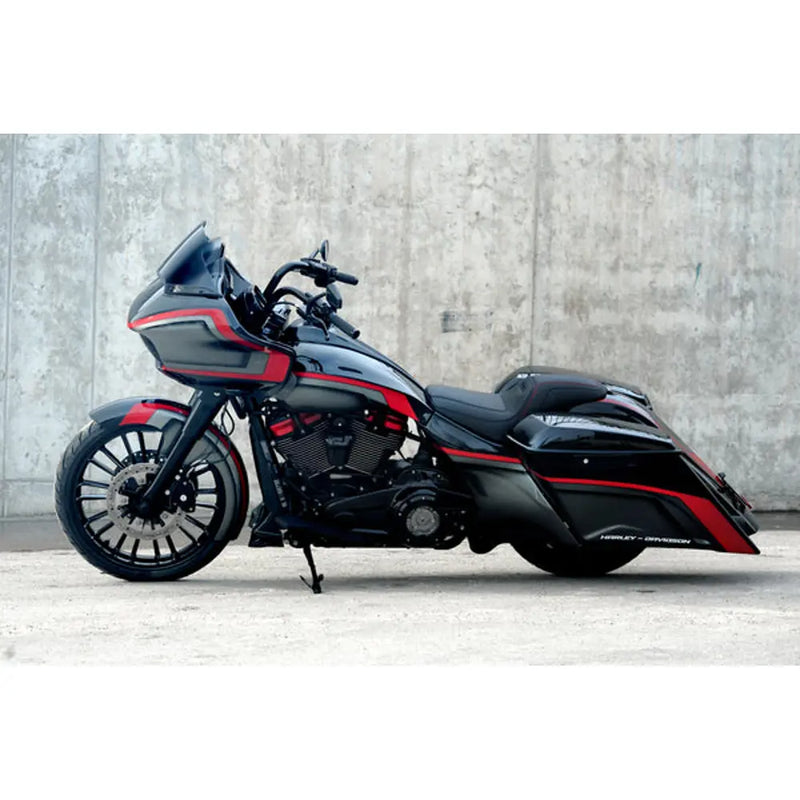 Tommy & Sons Magnus 7" Stretched Saddlebag Bodies for Harley