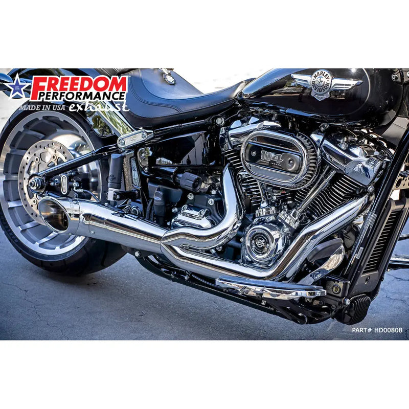 Freedom Performance Echappement Shorty Turn Out 2 en 1 pour Harley