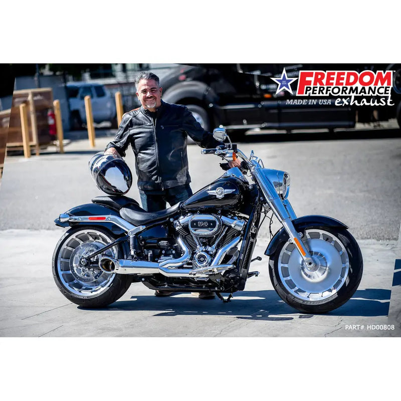 Freedom Performance Echappement Shorty Turn Out 2 en 1 pour Harley