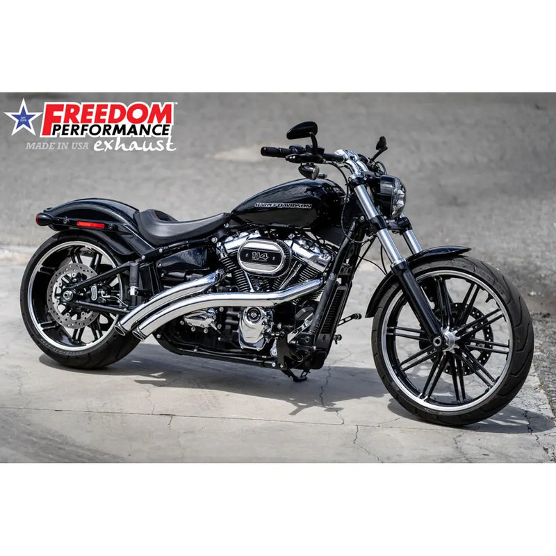 Freedom Performance Echappement Radical Radius Slash Cut pour Harley