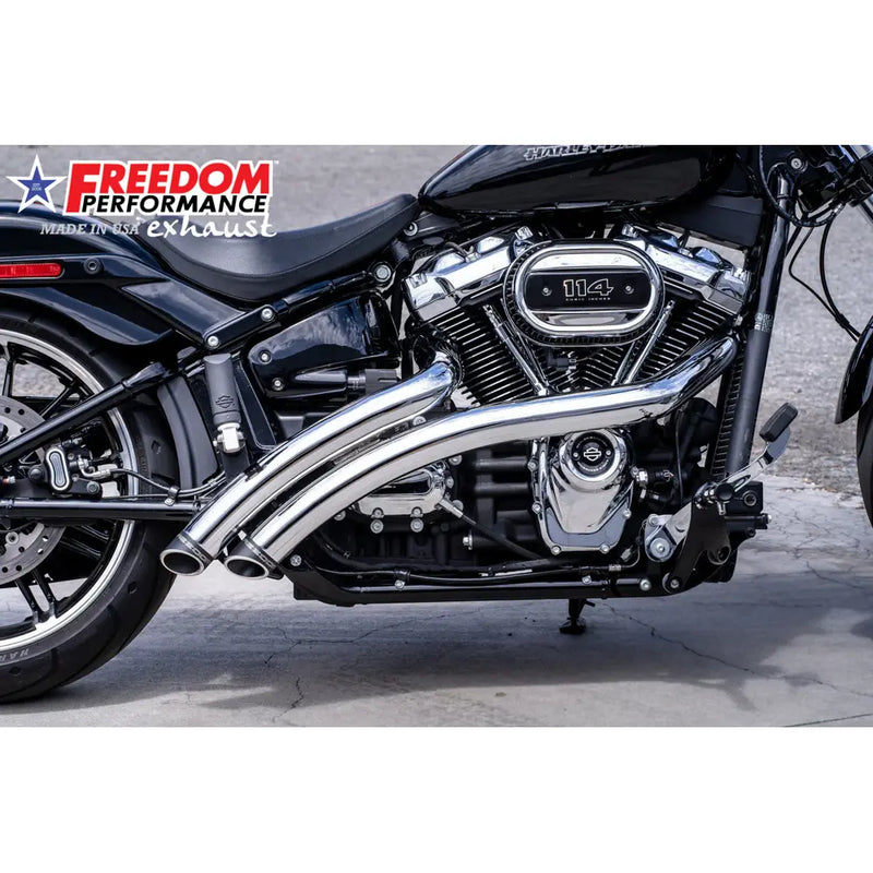 Freedom Performance Echappement Radical Radius Slash Cut pour Harley