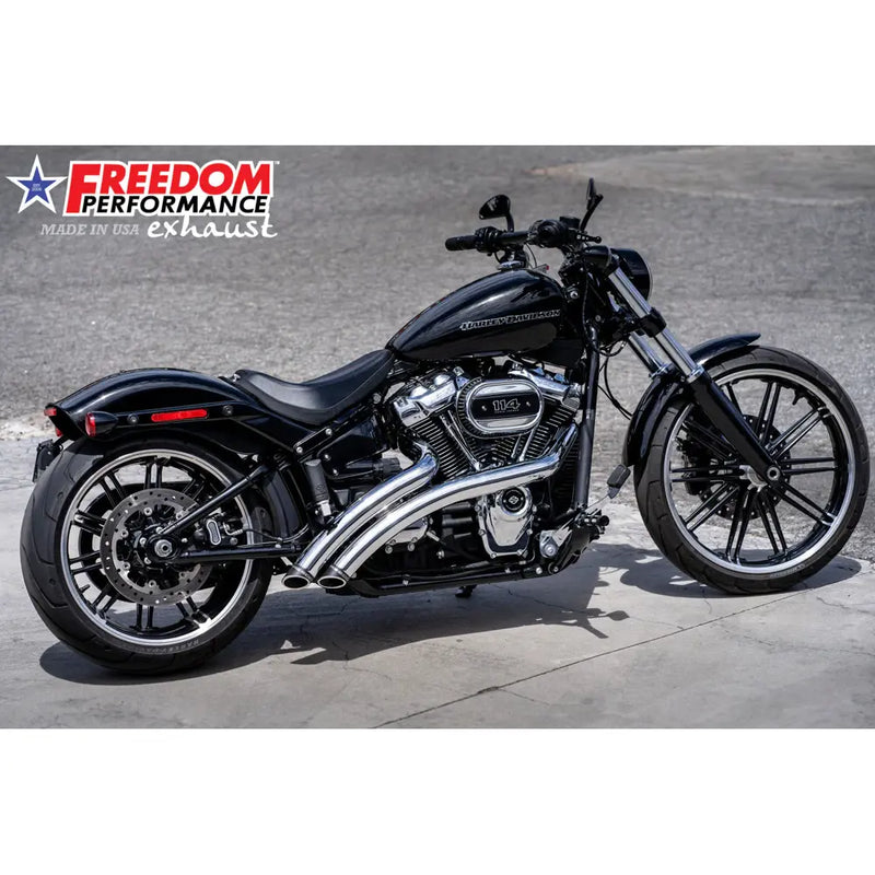 Freedom Performance Echappement Radical Radius Slash Cut pour Harley