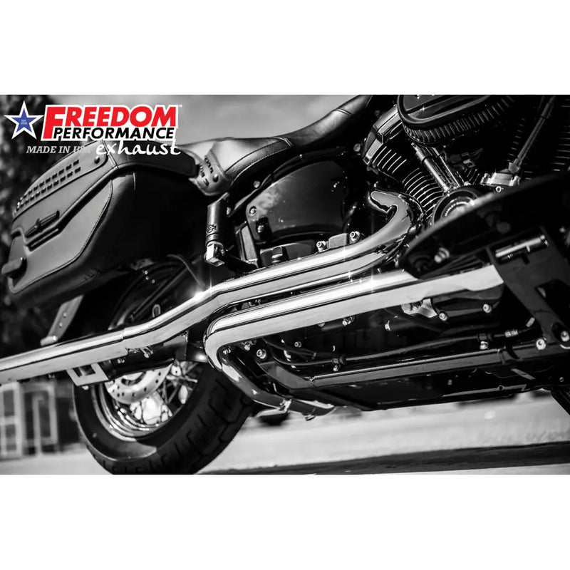 Freedom Performance Echappement Sharktail True Duals pour Harley