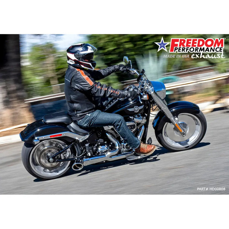 Freedom Performance Echappement Shorty Turn Out 2 en 1 pour Harley