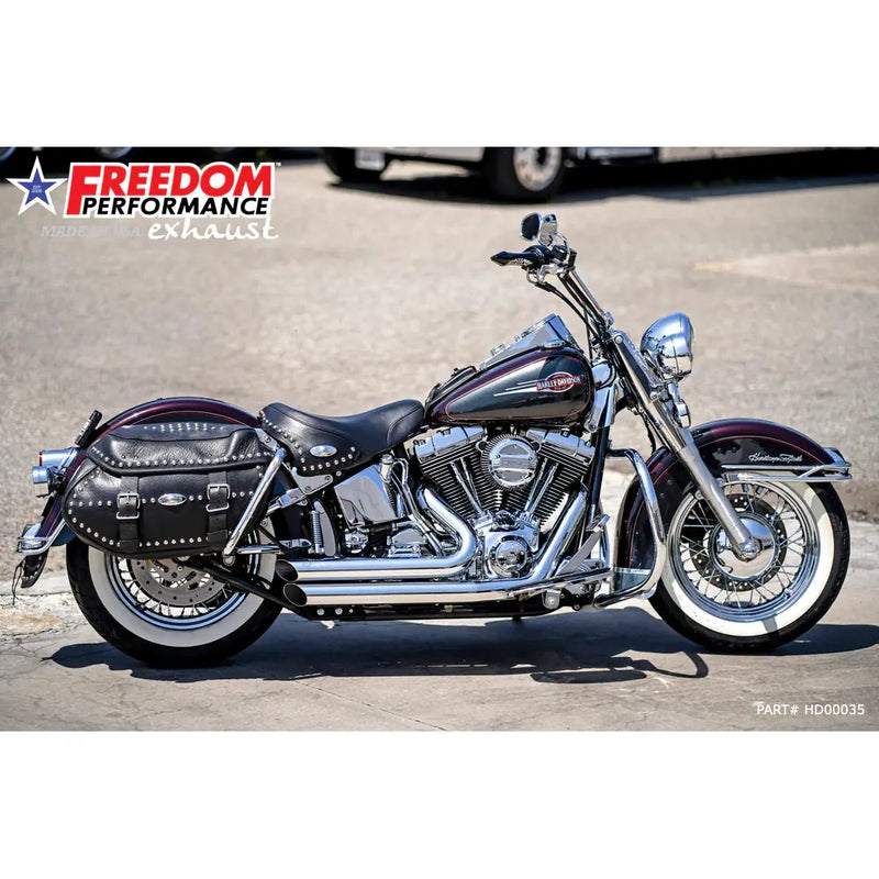 Freedom Performance Thorcat EC Approved Amendement Side Slash Exhaust pour Harley