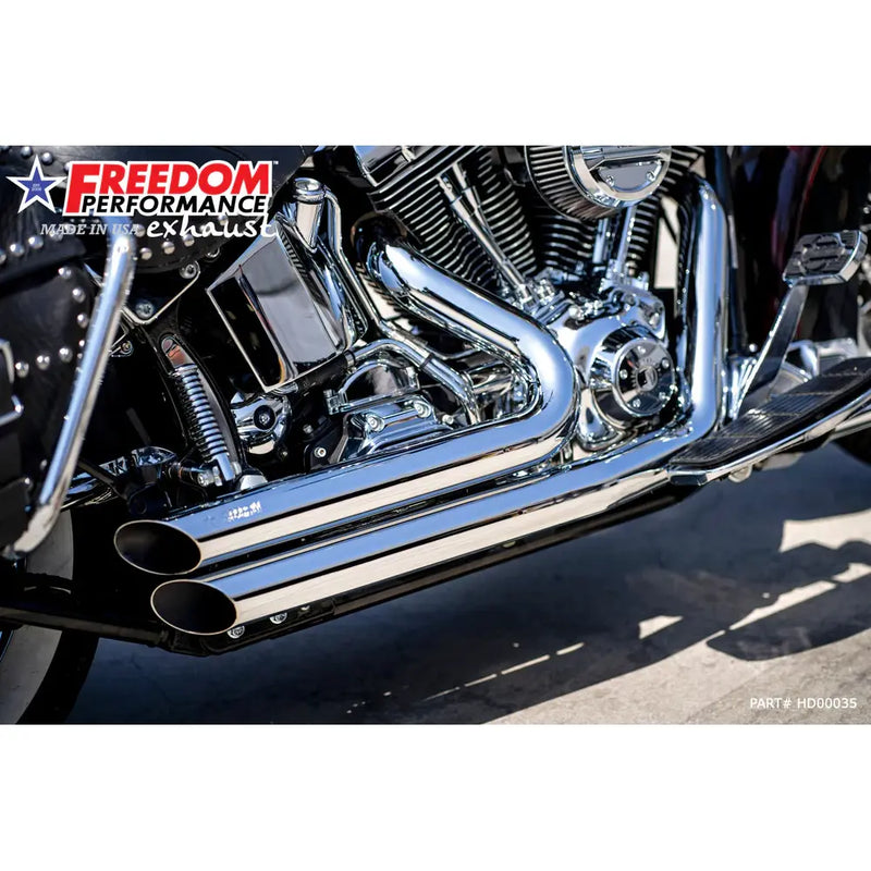 Freedom Performance Thorcat EC Approved Amendement Side Slash Exhaust pour Harley