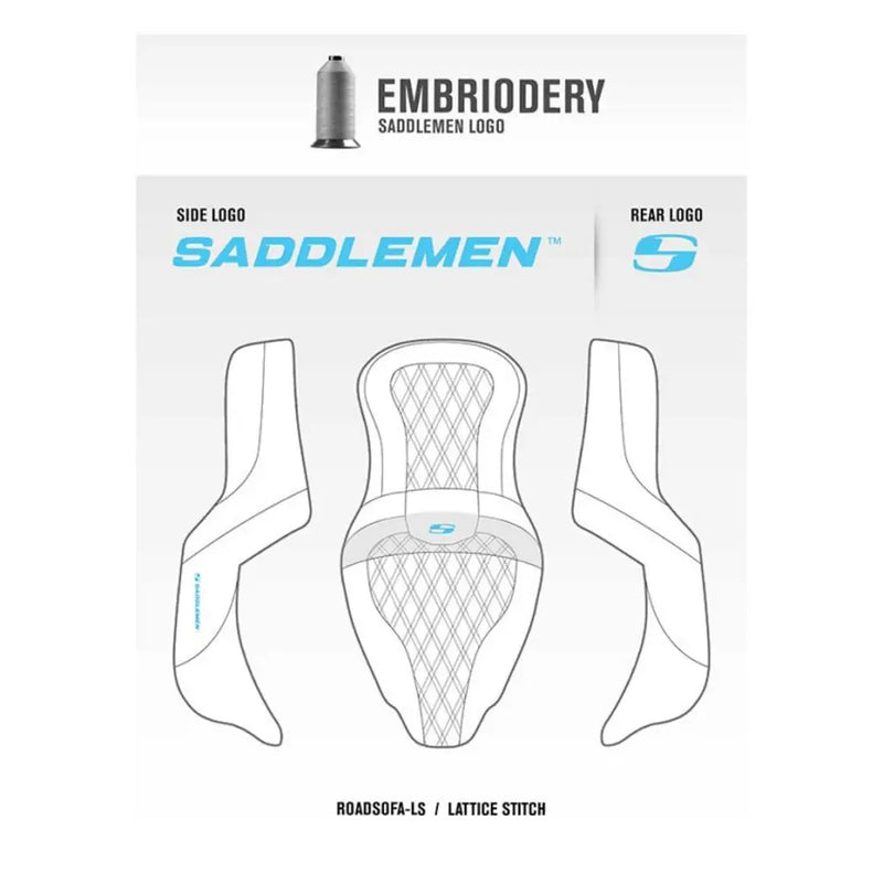 Saddlemen Roadsofa Siège en treillis pour Honda